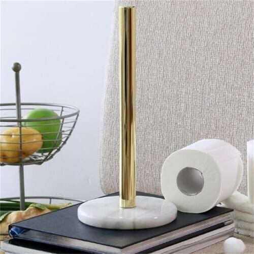 No-punching Marble Paper Towel Holder Simple Creative Home Kitchen Vertical Roll Holder 2020 New