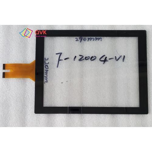 Black touch screen P/N F-12004-V1 F-WGJ10146-V1 Capacitive touch screen panel repair and replacement parts free shipping