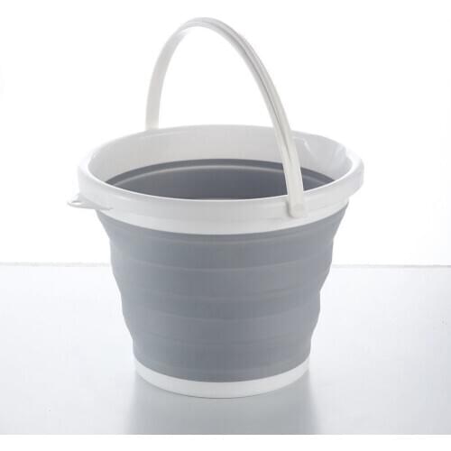 040Folding Bucket Portable Retractable Plastic Household Portable Thickening Travel Outdoor Car Wash Bucket Fishing Barrel
