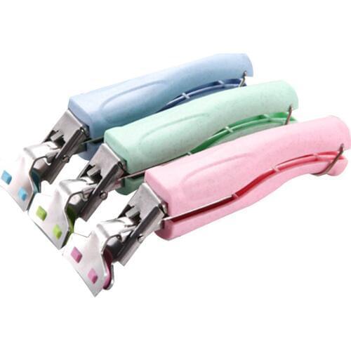 Random color Bowl Clip Stainless Clamp Anti-Scald Kitchen Grip Multifunctional Tools Steel Anti-skid