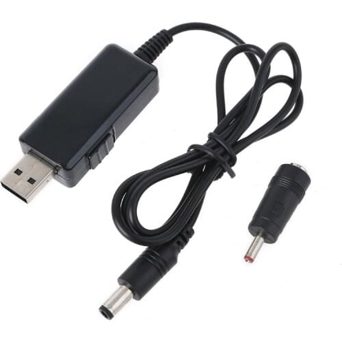 USB Boost Converter DC 5V to 9V 12V USB Step-up Converter Cable Connecter For Power Supply/Charger/Power