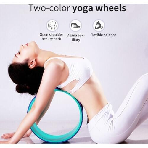 Yoga Pilates Kreis Yoga Fitness Roller Rad Zurück Training Werkzeug Abnehmen Magie Taille Form Pilates Ring Fitness Zubehör