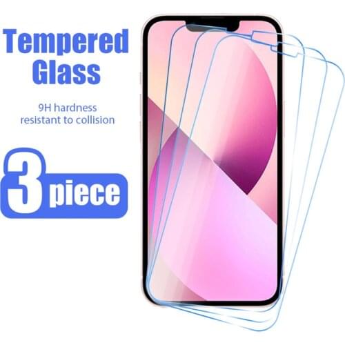 3PC Full Coverage Screen Protective For iPhone 5 5S SE Pro XR Max X XS Protector Glass For iPhone 6 6S 7 8 Plus iPhone SE 2020