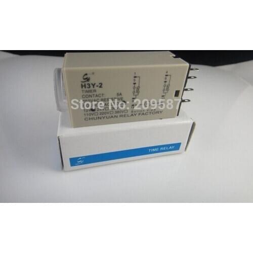 1 x H3Y-2 AC110V 5A 30Sec 30S Timer Relay DPDT 8 PIN