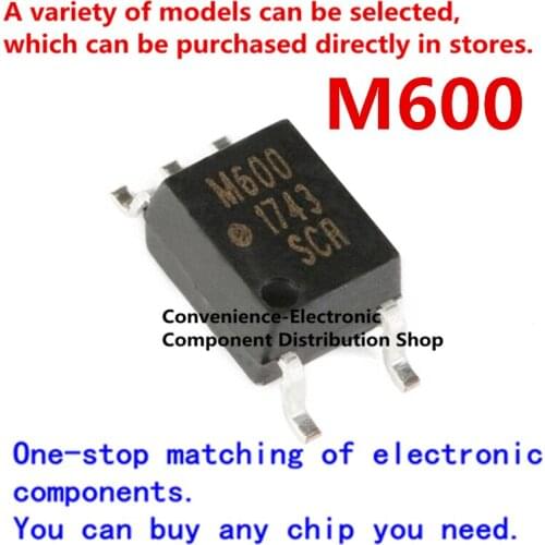10PCS/Pack M600 M601 HCPL-M600-500E HCPL-M601-500E package SOIC-5 high-speed photoelectric coupler IC