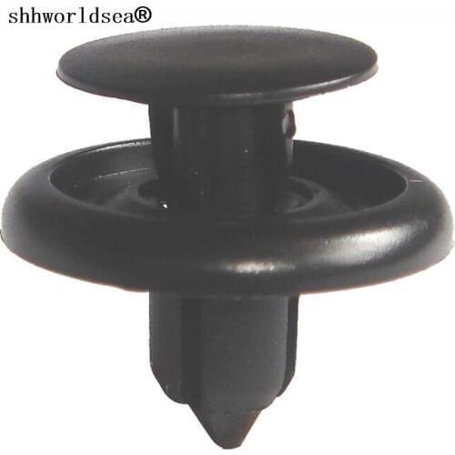 Shhworldsea 100PCS Front Fender Liner For Acura 3.5 RL Sedan for Honda 1996-On For Tercel 1994-On 90467-07166 Auto Plastic Clip