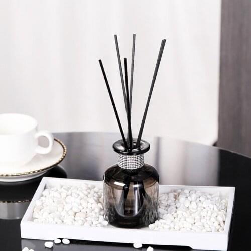 120ml/200ml Reed Diffuser with Decorative Diamond Bluebell Fressia Lavender Jasmine Lily Rose Ocean Osmanthus White Tea, etc