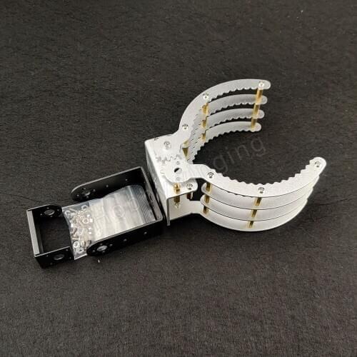 2DOF Robotic Arm Mechanical Manipulator Robot Metal Structure Holder brackets Kit