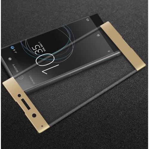 9H 3D Curved Full Screen Premium Tempered Glass For Sony Xperia XA1 Ultra Full Coverage Glass Screen Protector 50pcs/lot DHL