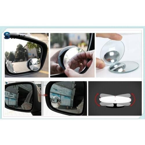Car rear view blind spot mirror wide angle lens For Insight Odyssey Passport Pilot Prelude