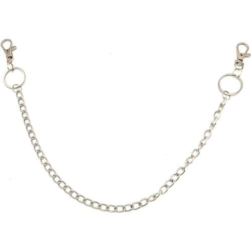 Qianraq Waist Chain Pants Chain Clothing With Chain Wallet Anti-Lost Chain Punk Jeans Chain Accessories