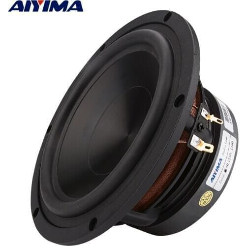 AIYIMA 6.5 inch Midrange Bass Woofer Audio Speaker 4 8 Ohm 100W Aluminum Ceramic HIFI Bookself Loudspeaker DIY Home Theater 1PC