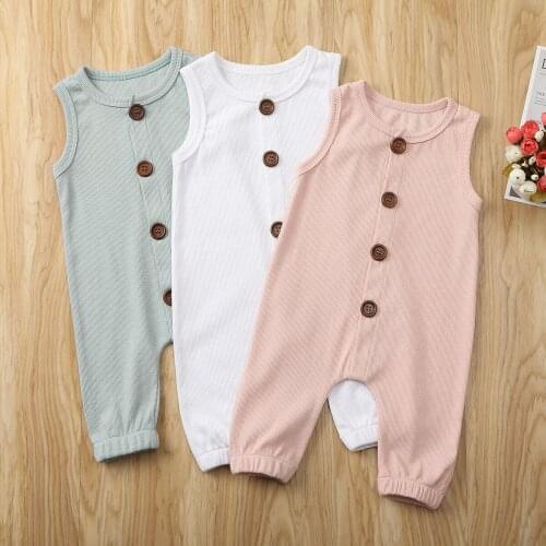 Newborn Boy Infant Baby Girl Romper playsuit Jumpsuit Summer Outfits One-Pieces Sunsuit