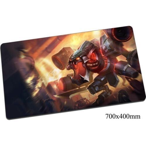 Cho'Gath mouse pad 70x40cm gaming mousepad gear lol gamer mouse mat pad game computer Terror of the Void mouse Popular play mats