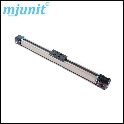 Linear motion guide rail with timing pulley reducer MJ30X