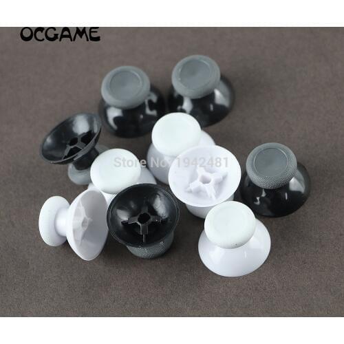 OCGAME 30pcs/lot Mushroom Thumb Stick Grips Analog Plastic 3D buttons Joystick Cover Caps For xboxone XBOX ONE S Slim