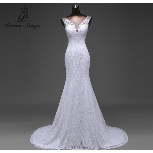 Poemssongs Long Wedding Dresses