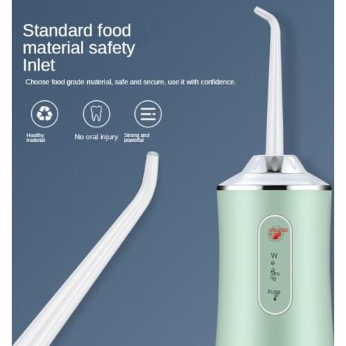 Portable Water Toothpick Household Electric Water Pick Tooth Cleaning Flusher Care Tooth Cleaning Dental Instrument Cross-Border