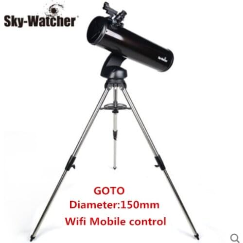 SkyWatcher Star Discovery 150/750 wifi Mobile control Theodolite GOTO Astronomical Telescope astrophotography mount