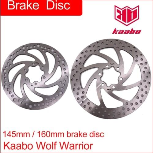 Wolf Warrior Brake Disc 145mm 160mm Spare Parts 145 160 For Kaabo Wolf Warrior Electric Scooter