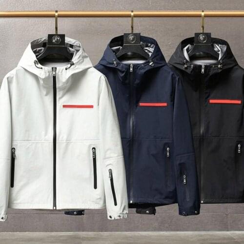 Autumn Winter Style For Men Windbreaker Coat Long Sleeves Fashion Jackets With Zippers Letters Printed Outwears designer Coats