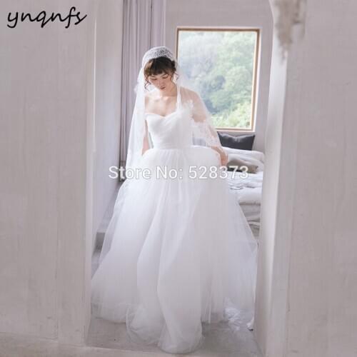 YNQNFS Voile Mariage Vintage Lace Veil Birdcage Wedding Veil Bridal Veil Velo de Novia 2.5m Long VV5