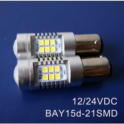 High quality 12/24VDC 10W Auto,Truck BAY15d BAZ15d P21/5W,1157 Freight Car Stoplight,Led Brake Light free shipping 50pcs/lot