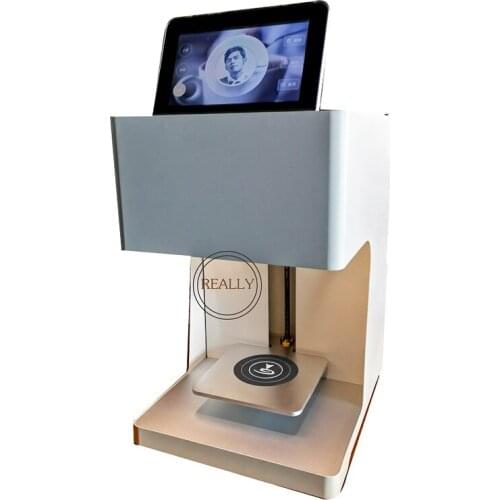 Cake 3D edible Printer Selfie printing machine for coffee milk cookies/ coffee printer