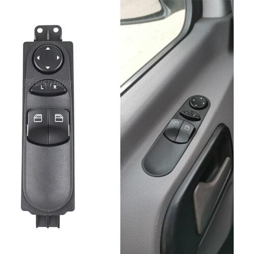 A9065451213 A9065450213 Brand New Front Left Master Window Switch Button For Mercedes-Benz Sprinter W906 VW Crafter 2006-2017