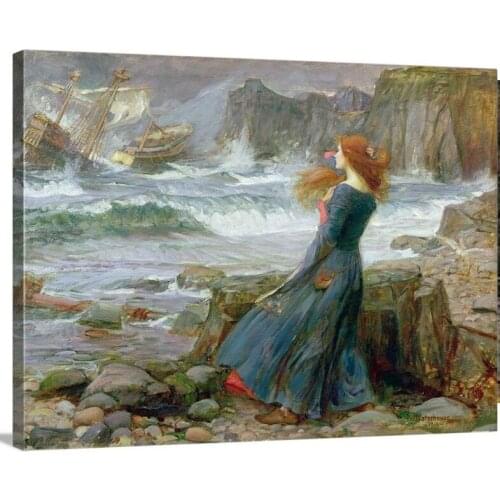 Diy 5D Diamond Painting John William Waterhouse beauty Mosaic Full Rhinestone Cross Stitch kits Diamond EmbroideryZP-1799