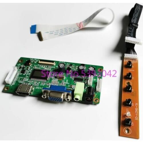 For LP156WHB(TP)(D1)/(TP)(D2)/(TP)(D3)/(TP)(K1)/(TP)(L1) 15.6" EDP 30-Pin LCD/LED screen VGA controller board 1366*768 kit
