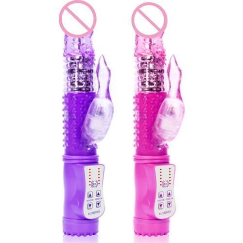 G Spot Dildo Swan Vibrator Masturbator Sex Toy for Women Vagina Clitoris Double Vibrator 10 Speeds Vagina Vibration