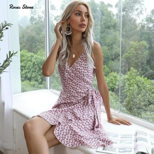 Летние платья с запахом LISCN China At AliExpress