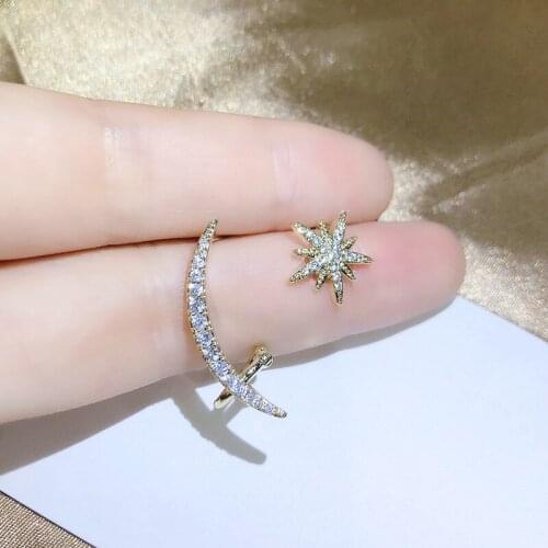 Fashion Ear Cuff Fake Piercing Clip Earrings Gold Sliver Color Ear Cuffs Earrings Party Wedding Jewelry 2021