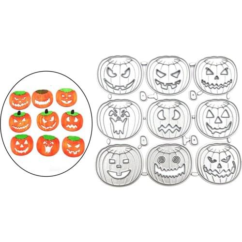 Halloween Pumpkin Embossing Die Cut Kit Scrapbook DIY Decoration Tool Decor
