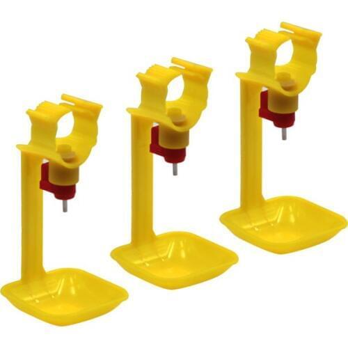 160 Pcs Poultry Hanging Cups Chicken Water Feeder Drinking Cups Automatic Chicken Water Nipple Drinker Nipple Water Feeding