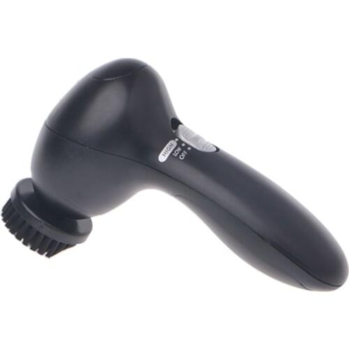 Handheld Automatic Electric Shoe Brush Shine Polisher 5AA Battery Power Supply