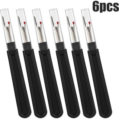 KAOBUY 6 PCS Seam Ripper Set, Ergonomic Grip Seam Ripper For Sewing Crafting And Removing Embroidery Hems And Seams