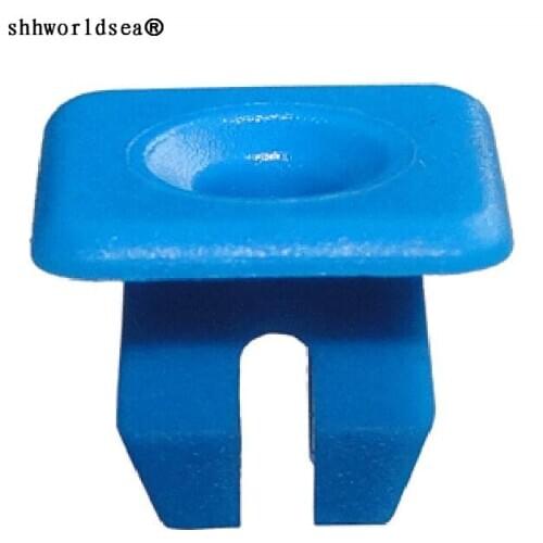Shhworldsea auto clip Nylon Blue #8 Screw Size for Ford#N802376-S