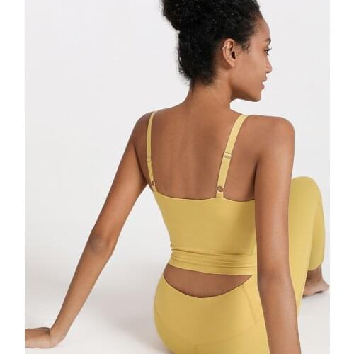 Adjustable Straps Gym Athletic Sports Bras Top Women Buttery-soft Stretchy Fitness Workout Yoga Bras Crop Tops Activewear