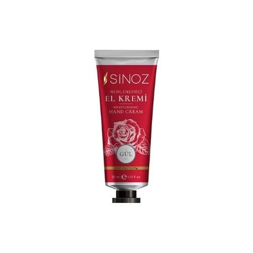 Sinoz Moisturizing Hand Cream 30 ML-It helps your skin to gain extra softness with its unique fragrance and essence 30ML