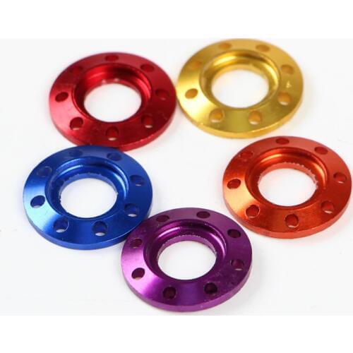 6pcs Motorcycle screw gasket screw cap Hollow screw Flange gasket Decorative reinforcement Anti-slip teeth 11mm / 14mm Diameter