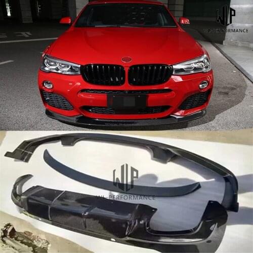 F26 X4 High Quality Carbon Fiber Car Body Kit Front Lip Rear Diffuser Rear Spoiler Wing for BMW F26 X4 2015-2016