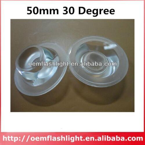 50mm 30 Degree COB LED Lens - 1 Piece