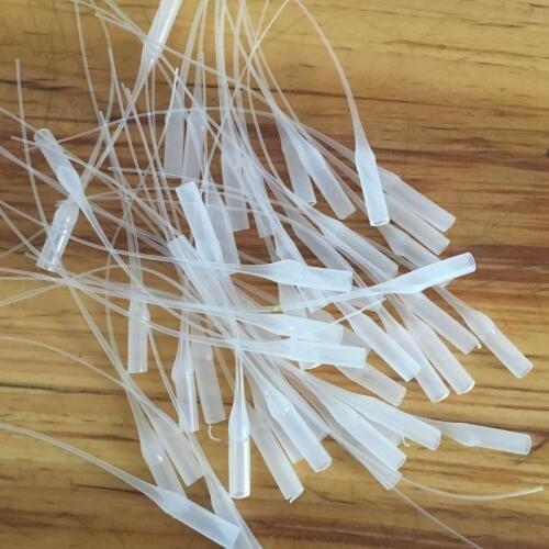500/1000pcs 502 instant Super glue dropping tube Nozzle Adhesive tool Needle Tube Bottle Cap Catheter Dropper
