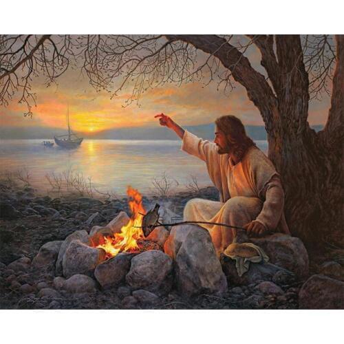 5D DIY Diamond Painting Jesus Religion Icons Diamond Embroidery Picture of Resin Cross Stitch Full Diamond Mosaic Home Decor