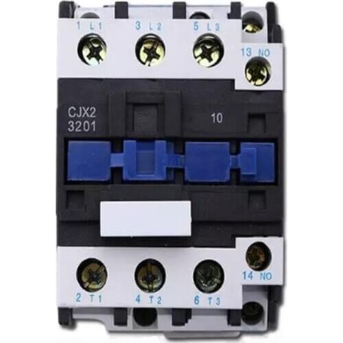 CJX2- 3201 LC1D AC Contactor 32a 1NC 3-Phase DIN Rail Mount Industry Electric Power Contactor contattore 220v Coil 380v 24vac