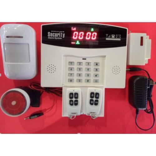 APP Remote Control GSM+PSTN burglar alarm system Chinese / English / Russian / Spanish / French / Portuguese