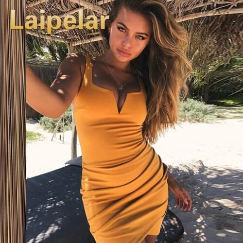 Желтые летние платья Laipelar China At AliExpress