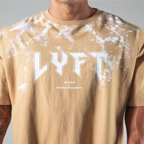 LYFT fitness Men's Plain T-shirts